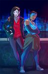  2girls asami_sato character_request korra multiple_girls tagme the_legend_of_korra 