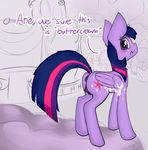  2017 angry animal_genitalia animal_pussy anus blush canterlot cum equine equine_pussy female feral friendship_is_magic fur hooves horn mammal my_little_pony my_little_pony_the_movie puffy_anus pussy solo squishy_kitty_(artist) teats twilight_sparkle_(mlp) winged_unicorn wings 