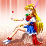  akazukin_chacha blonde_hair magical_princess maple open_eyes sitting 