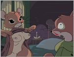  2006 bed blood breasts burokn_rahata clothing cornflower cornflower_fieldmouse duo female mammal matthias mouse nipples nosebleed presenting reaction_image redwall rodent 