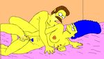  marge_simpson ned_flanders tagme the_simpsons 