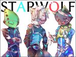  2017 anthro canine chameleon clothing feline group leon_powalski lizard male mammal nintendo panther_caroso reptile scalie star_fox video_games wolf wolf_o&#039;donnell wounded 楔 