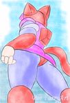  camel_toe cat clothing feline female mammal panties polly_esther por_furryart samurai_pizza_cats solo underwear upskirt 