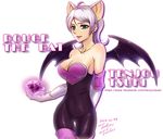  animal_ears ass_visible_through_thighs bare_shoulders bat_ears bat_wings breasts character_name cleavage collarbone commentary_request cowboy_shot earrings elbow_gloves flipped_hair gem gloves green_eyes heart heart_earrings humanization jewelry lavender_hair looking_at_viewer medium_breasts parted_lips rouge_the_bat smile solo sonic_the_hedgehog tenjou_tsuki thigh_gap white_gloves wings 