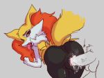  animal_genitalia animal_pussy anus balls big_penis black_lips blush braixen butt canine_pussy drooling female human interspecies male mammal nintendo penis pok&eacute;mon pok&eacute;mon_(species) pok&eacute;philia pussy pussy_juice pussy_lips red_eyes saliva sex thick_thighs tongue tongue_out ungulatr video_games 
