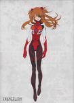 absurdres arms_at_sides bangs black_bodysuit bodysuit breasts brown_hair closed_eyes copyright_name covered_collarbone covered_navel evangelion:_3.0_you_can_(not)_redo eyebrows_visible_through_hair eyepatch facing_viewer floating_hair full_body gloves grey_background hair_over_one_eye head_tilt headgear highres honda_takeshi long_hair long_legs multicolored multicolored_bodysuit multicolored_clothes neon_genesis_evangelion number official_art one_eye_covered open_mouth parted_bangs parted_lips pilot_suit rebuild_of_evangelion red_bodysuit scan shikinami_asuka_langley simple_background skinny slender_waist small_breasts souryuu_asuka_langley standing turtleneck two_side_up 