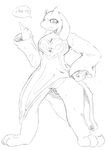  big_breasts breasts clothing dengon female huge_breasts long_ears pussy simple_background solo text toriel undertale vaginal video_games 
