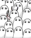  commentary_request error fate/grand_order fate_(series) knife medjed nitocris_(fate/grand_order) nitocris_(swimsuit_assassin)_(fate) yomogi_(acrylicpaints) 