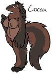  2017 aliasing alpha_channel anteater bear breasts caprine cocoa_(trout) digital_media_(artwork) featureless_breasts female fur goat hyrbid looking_at_viewer mammal mouthless nude trout_(artist) 