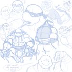  &lt;3 ? abs anothermeekone anthro balls biceps butt deep_throat english_text erection fellatio flexing male male/male mask muscular muscular_male oral pecs penis reptile rocksteady scalie sex smile speech_bubble teenage_mutant_ninja_turtles text tongue tongue_out turtle uncut weapon 