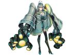  \n/ black_footwear black_gloves black_legwear boots celesteela fox_shadow_puppet full_body gen_7_pokemon gloves grey_eyes grey_hair hair_between_eyes hat high_heel_boots high_heels kasuka108 long_hair mechanical_arms personification pokemon simple_background smile smirk solo standing tassel thigh_boots thighhighs turtleneck white_background white_hat 