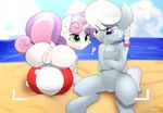  2017 ? anus ball beach beach_ball butt dock duo earth_pony equine eyewear female friendship_is_magic glasses hair hooves horn horse mammal multicolored_hair my_little_pony n0nnny outside pony pussy seaside silver_spoon_(mlp) sweetie_belle_(mlp) tongue tongue_out two_tone_hair underhoof unicorn young 