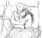  anthro better_version_at_source canine cuddling duo female ghost_pupper hladilnik male mammal nude 