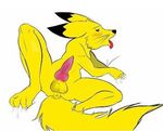  animal_genitalia anthro anus balls blush butt canine digital_media_(artwork) erection fennec fox low_res male mammal open_mouth penis solo sven_the_fenn tongue 