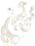  ampharos kangaskhan larvitar(artist) nintendo pokemon rule_63 
