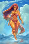  1girl breasts character_request solo starfire tagme teen_titans 