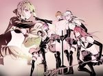  5boys agravain_(fate/grand_order) apron artoria_pendragon_(all) artoria_pendragon_(swimsuit_rider_alter) bedivere bikini bikini_under_clothes black_footwear black_gloves black_hair blonde_hair boots bow bowtie braid breasts bucket character_name closed_eyes commentary_request crossdressing detached_collar elbow_gloves fate/grand_order fate_(series) french_braid gawain_(fate/extra) gloves hair_ribbon heart holding jacket knights_of_the_round_table_(fate) lancelot_(fate/grand_order) long_hair long_sleeves maid maid_bikini maid_headdress medium_breasts mop multiple_boys muscle nodo_goshisawayaka open_mouth pointing purple_hair red_eyes ribbon saber_alter shouting swimsuit thigh_boots thighhighs tristan_(fate/grand_order) twintails yellow_eyes 