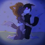  balls catboy_(character) embrace erection feline kissing male male/male mammal penis punchy_(animal_crossing) rvlis 