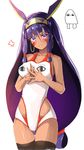 animal_ears bunny_ears fate/grand_order nitocris_(fate/grand_order) swimsuits thighhighs yutchin 
