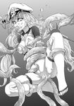  air_bubble bad_id bad_pixiv_id barefoot bottomless bound bound_arms bound_legs bound_torso breast_sucking breasts bubble double_vaginal full_body greyscale hair_between_eyes hat long_hair looking_down low_twintails medium_breasts monochrome monster nipple_tweak nipples oral oral_insertion peaked_cap rape restrained scared solo tears tentacle_sex tentacles torn_clothes twintails u96_(zhan_jian_shao_nyu) underwater vaginal very_long_hair xiexilai zhan_jian_shao_nyu 