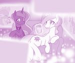  2017 cutie_mark doll dstears equine feathered_wings feathers female feral food friendship_is_magic group hair horn jewelry magic mammal monochrome my_little_pony necklace popcorn princess_celestia_(mlp) princess_luna_(mlp) spike_(mlp) winged_unicorn wings 