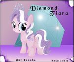  butt cutie_mark diamond_tiara_(mlp) earth_pony equine female feral friendship_is_magic hair hi_res horse mammal multicolored_hair my_little_pony pony pussy solo two_tone_hair 