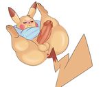  anthro anus balls big_butt blush butt clothing digital_media_(artwork) erection ero_(character) eroborus eyes_closed fur hands_behind_head hoodie humanoid_penis legs_up lying male mammal nintendo on_back penis perineum pikachu pok&eacute;mon retracted_foreskin rodent simple_background solo spread_legs spreading thick_thighs uncut vein veiny_penis video_games white_background yellow_balls yellow_fur 