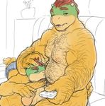  bowser bowser_jr. duo father father_and_son hairy hand_on_penis incest koopa male male/male mario_bros nintendo parent penis rowfy scalie son video_games 