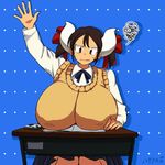  animated breasts cow_girl frustrated gigantic_breasts hataraki_ari sukimi 