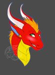  dragon feral fur male nemnth orange_fur solo xepheriah 