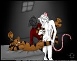  bound canine cat concession feline hands_tied male male/male mammal mouse rodent wicked_hatter 