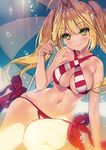  bikini cherrypin fate/grand_order saber_extra swimsuits 