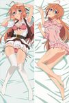  bra konoe_subaru mayo_chiki! orange_hair panties 