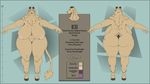  2017 4k absurd_res animal_humanoid anthro areola big_breasts breasts butt camel_toe caprine colored digital_media_(artwork) dizzyknight ell_(character) female final_fantasy final_fantasy_xiv fur goat hi_res hooves horn huge_breasts humanoid looking_at_viewer mammal model_sheet nipples nude pussy simple_background smile solo square_enix standing text thick_thighs video_games voluptuous wide_hips 