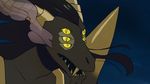  animated anthro conditional_dnp dragon fangs horn male multi_eye solo trunchbull 