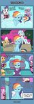  2017 animated annoyed bed bench book cloud comic english_text equine female feral friendship_is_magic group hair horse looking_at_viewer lumineko mammal multicolored_hair my_little_pony pegasus pillow pony purple_eyes rainbow_dash_(mlp) sky text toilet wings 