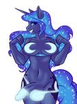  2016 alpha_channel anthro anthrofied areola balls bedroom_eyes big_breasts blue_eyes blue_hair breasts cutie_mark dickgirl equine erect_nipples friendship_is_magic hair half-closed_eyes half-erect hi_res horn intersex kronilix long_hair looking_at_viewer mammal my_little_pony navel nipples penis presenting presenting_breasts princess_luna_(mlp) seductive simple_background smile solo standing teeth transparent_background unicorn 