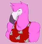  anthro avian bird flamingo muffinsplat rupert_jageeta 