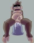  anal anal_penetration balls dildo male mammal monkey nuke_(toynuke) penetration penis primate sex_toy solo toynuke 