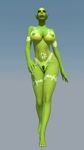  animated big_breasts blue_eyes breasts digital_media_(artwork) female green_nipples green_skin humanoid leman navel nipples not_furry nude orc pubes pussy thick_thighs video_games walking warcraft wide_hips 