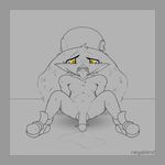  anthro clothing cum cumshot ejaculation footwear hat invalid_tag klonoa klonoa_(series) negablind nude orgasm penis shoes 