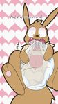  animal_genitalia balls cub cum cumshot diaper eevee ejaculation feral kitsune_neko-chan masturbation nintendo orgasm penis pok&eacute;mon rubbing sex_toy solo vibrator video_games young 