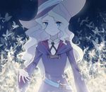  artist_name blonde_hair blue_eyes blue_hat closed_mouth diana_cavendish hat highres little_witch_academia long_hair long_sleeves looking_at_viewer saikou-iro_aurora smile solo witch_hat 