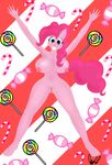  anthro big_breasts blue_eyes breasts equine female friendship_is_magic fur hair horse invalid_tag mammal my_little_pony pink_fur pink_hair pinkie_pie_(mlp) pony pussy smile 
