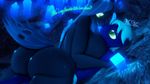  2017 3d_(artwork) big_breasts big_butt breast_squish breasts butt changeling digital_media_(artwork) duo earth_pony equine female female_on_top friendship_is_magic green_eyes hair hi_res horn horse huge_breasts huge_butt insect_wings long_hair lying male male/female mammal my_little_pony nude on_top pony queen_chrysalis_(mlp) snuddy thick_thighs voluptuous wide_hips winged_unicorn wings 