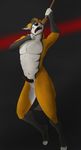  2017 4_toes 5_fingers anthro asphyxiation balls barefoot biped black_fur black_hair black_nose black_tail brown_penis canine chest_tuft choking digital_media_(artwork) erection fingerless_(marking) fox front_view fur hair hanged hi_res humanoid_hands humanoid_penis imminent_death male mammal multicolored_fur multicolored_hair multicolored_tail navel noose nude open_mouth orange_fur orange_hair orange_tail panic penis rope saerro snuff solo struggling teeth toeless_(marking) toes tuft two_tone_hair two_tone_tail vaultofvex white_balls white_fur 