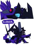  2017 aircraft alien comic cybertronian decepticon dialogue digital_drawing_(artwork) digital_media_(artwork) duo energon english_text food hi_res humanoid humor living_aircraft living_machine machine male not_furry omnia-volo red_eyes robot shockwave_(character) simple_background soundwave standing text transformers transformers_prime 