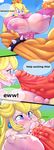  2017 ? absurd_res anthro areola ber00_(artist) big_breasts big_penis bowser breasts clothing comic disembodied_penis duo english_text faceless_male fellatio female female_on_anthro forced hi_res huge_breasts huge_penis human human_focus human_on_anthro interspecies koopa male male/female mammal mario_bros muscular nintendo nipples nubbed_penis open_mouth oral penis precum princess_peach rape scalie sex tears text titfuck torn_clothing uncut vein video_games 