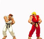  animated capcom ken_masters ryu street_fighter 