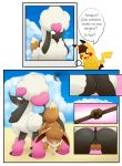  blush eevee female furfrou knot makoto177 male male/female nintendo penetration penis pok&eacute;mon pok&eacute;mon_(species) pussy tongue vaginal vaginal_penetration video_games 